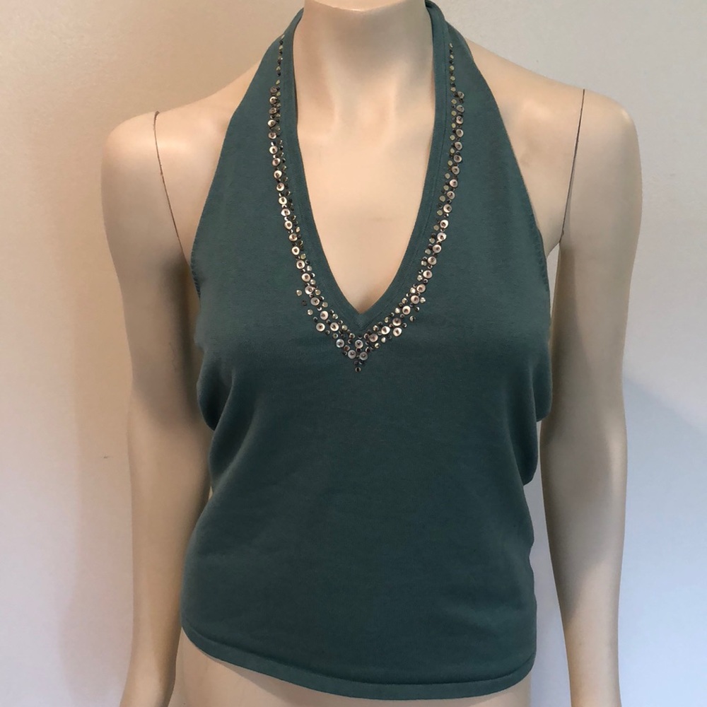 New York & Co Dressy tank top. Mint green. Large